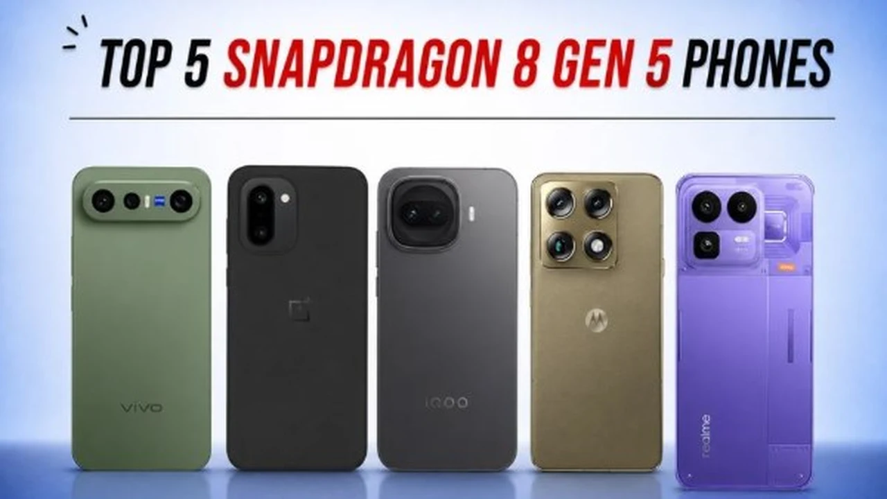 أفضل 5 هواتف بمعالج Snapdragon 8 Gen 5 بأسعار مناسبة للمستخدمين